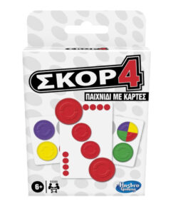 Hasbro Classic Game - Σκορ 4 Παιχνίδι με Κάρτες (Greek) (E8388GR5)