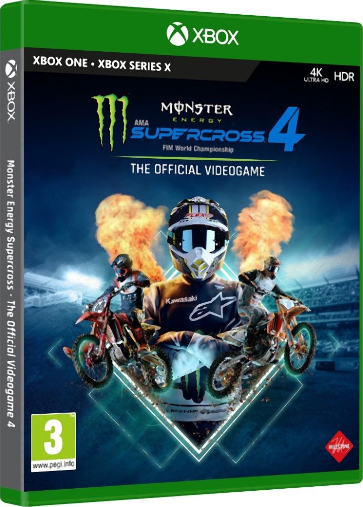 XBOX1 / XSX Monster Energy Supercross: The Official Videogame 4