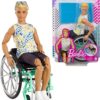 Mattel Barbie Ken Doll - Fashionistas #167 - Doll with Wheelchair (GWX93)