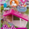 Mattel Barbie: Mini Playset With 2 Pet Puppies, Doghouse And Pet Accessories (GRG78)