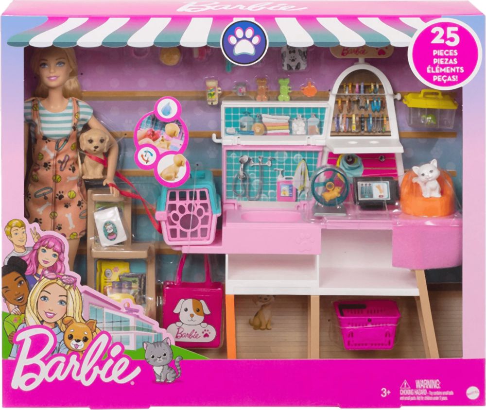 Mattel Barbie: Pet Supply Store Playset (GRG90)