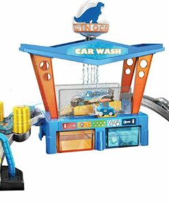 Mattel Disney Cars: Color Changers Dinoco Car Wash Car Vehicle Playset (GTK91)
