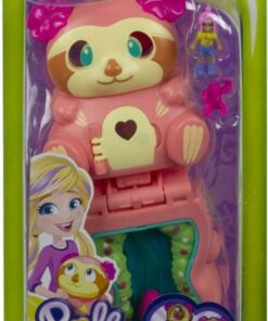 Mattel Polly Pocket: Flip  Find - Sloth (GTM59)