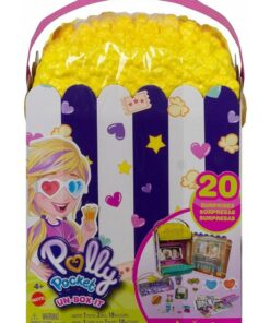 Mattel Polly Pocket: Un-Box-It Playset - Popcorn Shape Box (GVC96)