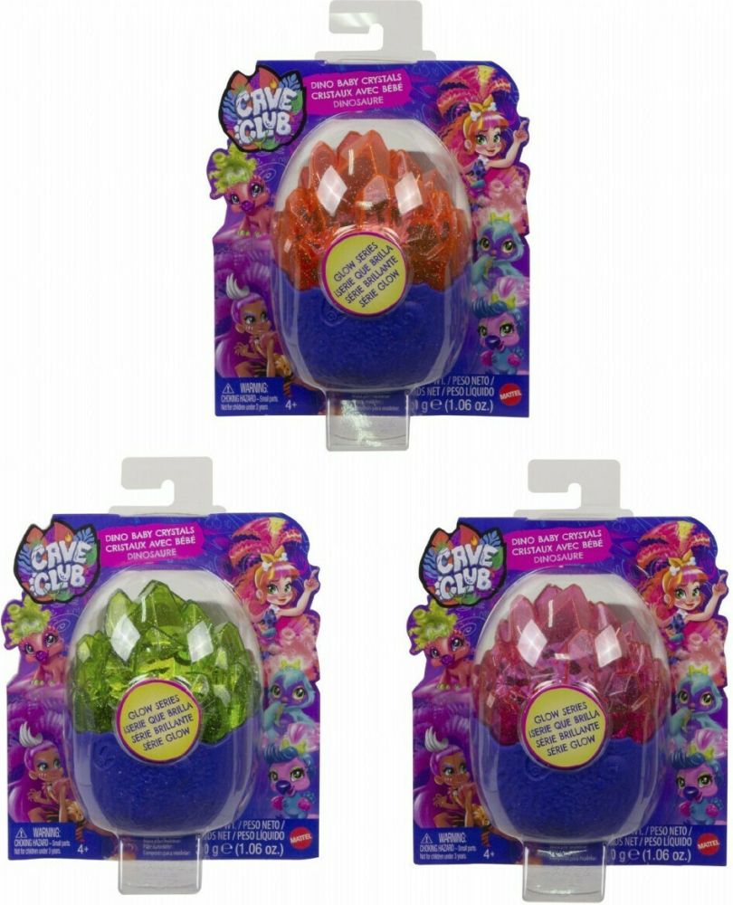 Mattel Cave Club: Dino Baby Crystals (Random) (GVR69)