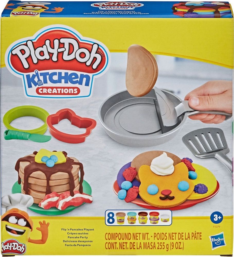 Hasbro Play-Doh Kitchen Creations: Flip n Pancakes Playset (F1279)