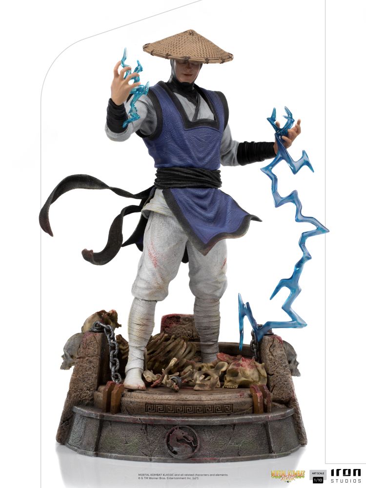 Iron Studios Mortal Kombat - Raiden Art Scale Statue (1/10) (MORTAL39621-10)
