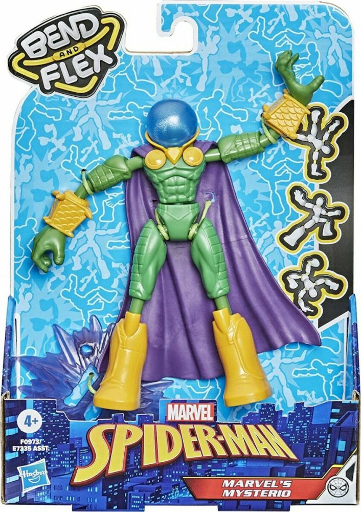Hasbro Marvel: Spider-Man Bend and Flex - Marvels Mysterio Action Figure (15cm) (F0973)