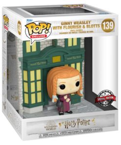 Funko Pop! Deluxe: Harry Potter - Ginny Weasley with Flourish  Blotts (Special Edition) #139 Vinyl Figure