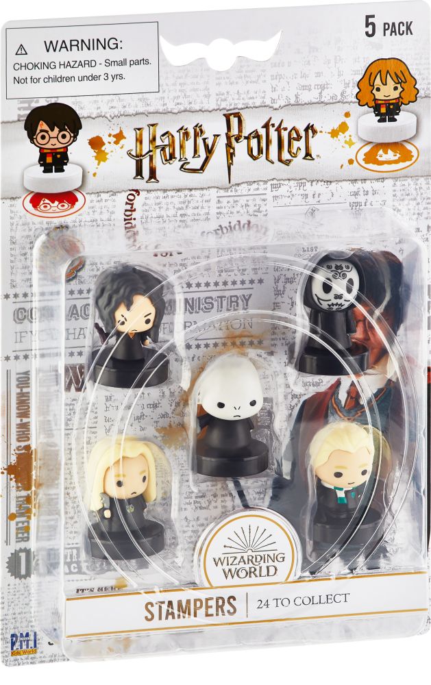 P.M.I. Harry Potter Stampers - 5 Pack (S1) (Random) (HP5040)