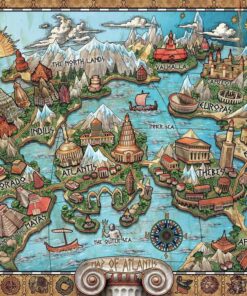 Ravensburger Puzzle: Mysterious Atlantis (1000pcs) (16728)