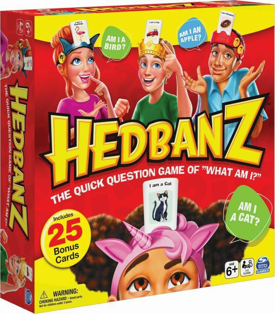 Spin Master Board Game: Hedbanz Family (Greek Language) (6059681)