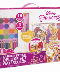 Make it Real Disney Princess: Fashion Design Deluxe Set Watercolor (4252)