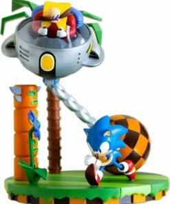 Numskull Sonic 30th Anniversary - Sonic vs Dr. Eggman Diorama Statue (24cm) (NS2910)