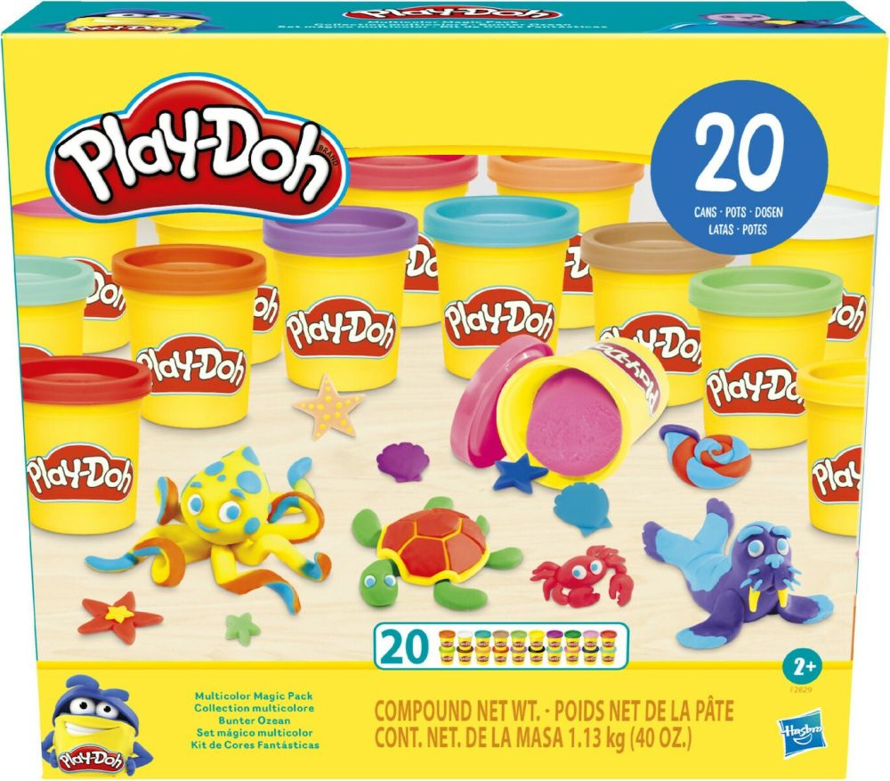 Hasbro Play-Doh: Multicolor Magic Pack (Excl.F) (F2829)