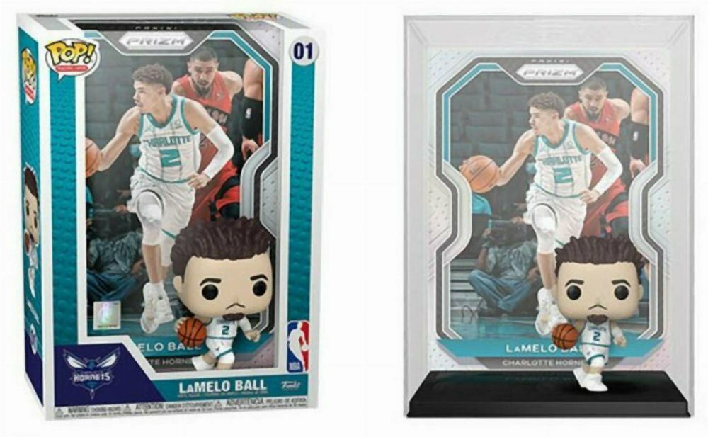 Funko Pop! Trading Cards NBA: Hornets - LaMelo Ball #01 Vinyl Figure