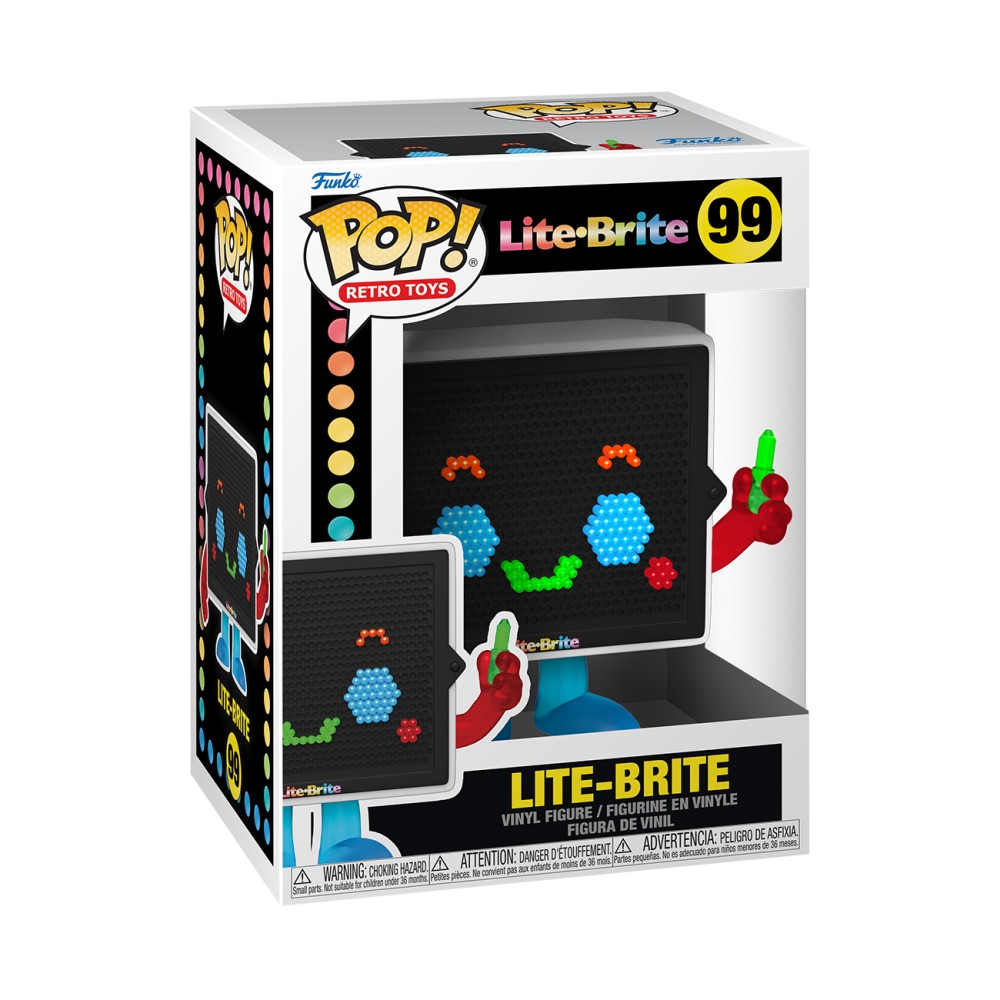 Funko Pop! Retro Toys - Lite-Brite - Lite Brite Board #99 Vinyl Figure