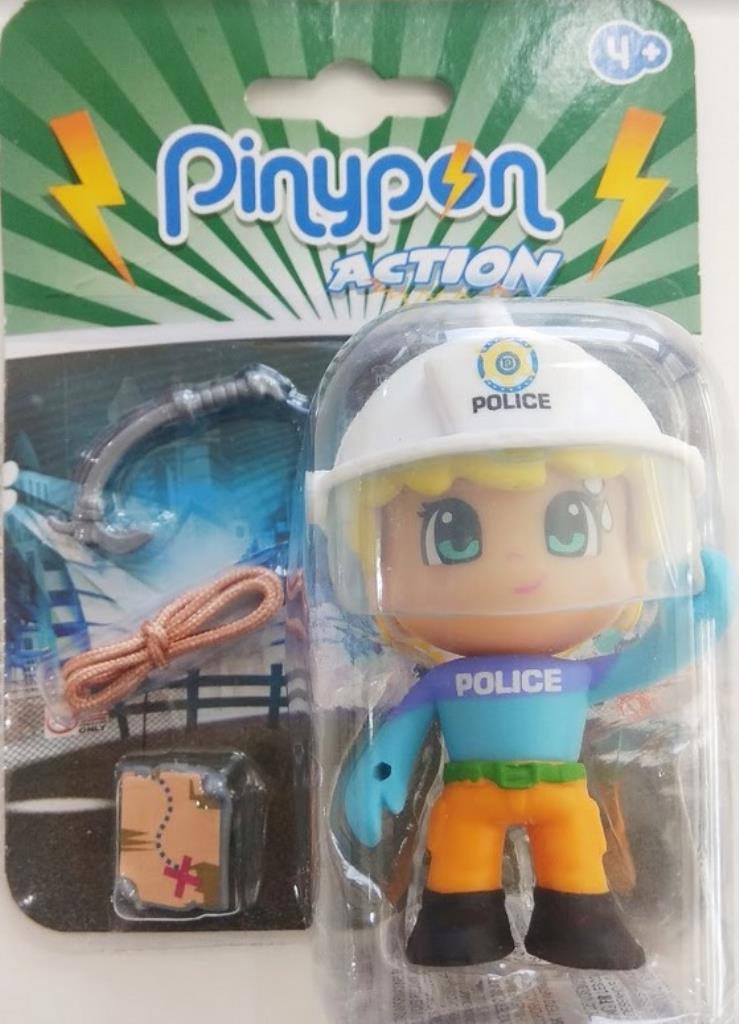 Giochi Preziosi Pinypon Action: Policeman with White Helmet Figure (700014491)