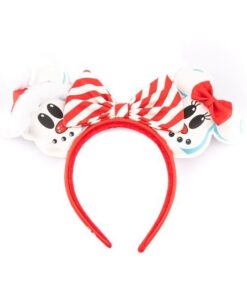 Loungefly Disney Snowman Mickey Minnie Headband (WDHB0095)