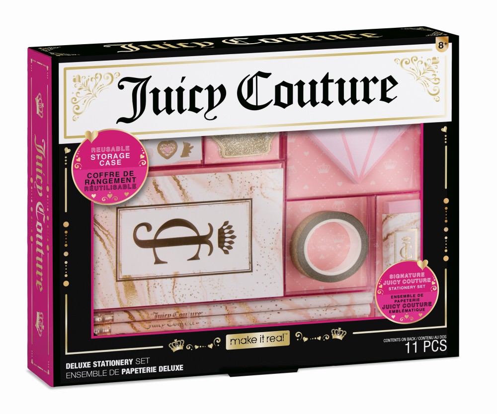 Make It Real Juicy Couture: Acrylic Deluxe Stationery Set (4424)