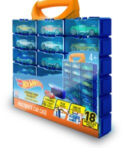Intek Hot Wheels: Multibrick Car Case (Stores up to 18 Cars) (HWCC8B)