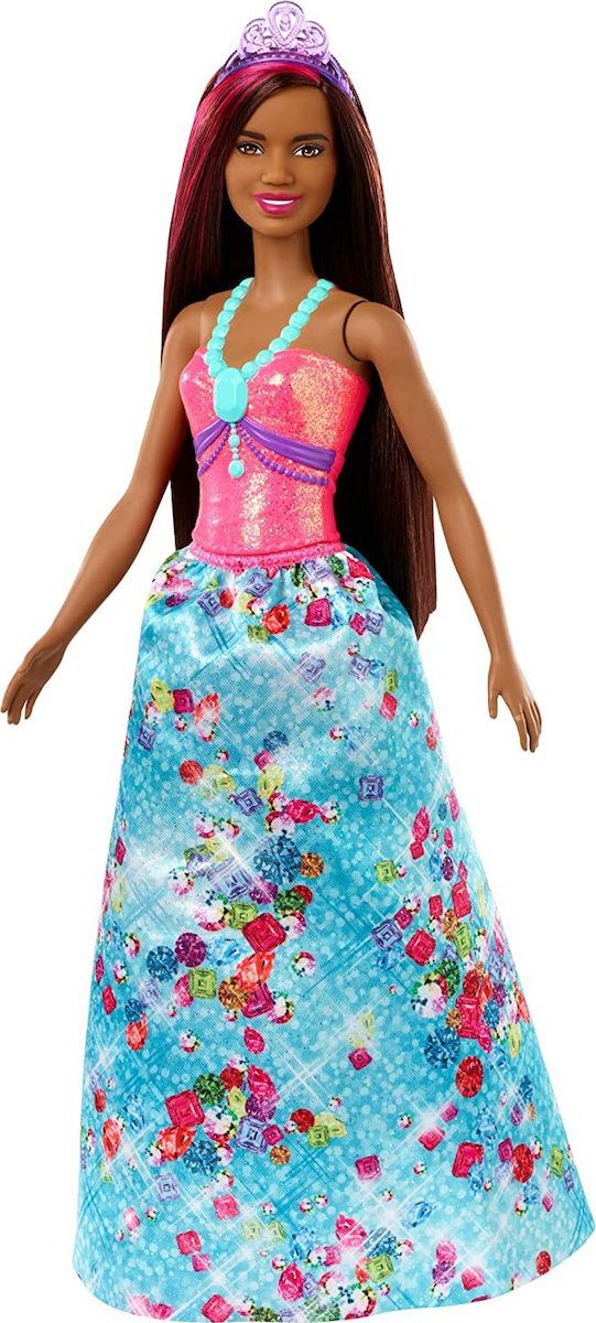 Mattel Barbie: Dreamtopia - Dark Skin Brunette Princess Doll (GJK15)