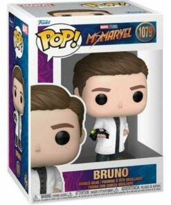 Funko Pop! Marvel: Ms. Marvel - Bruno #1079 Bobble-Head Vinyl Figure