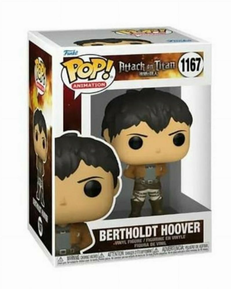 Funko Pop! Animation: Attack on Titan - Bertholdt Hoover #1167 Vinyl Figure