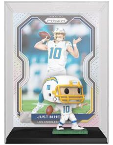 Funko Pop! Trading Cards: Los Angeles Chargers - Justin Herbert #08 Vinyl Figure
