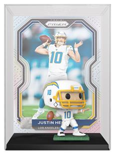 Funko Pop! Trading Cards: Los Angeles Chargers - Justin Herbert #08 Vinyl Figure