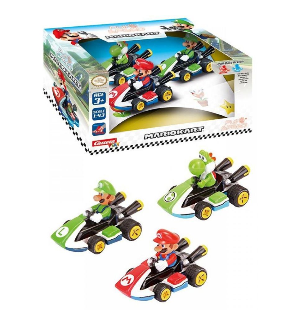 Carrera Pull Speed: Nintendo Mario Kart 3Pack (15813010)