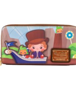 Loungefly WB Charlie and the Chocolate Factory 50Th Anniversary Zip Around Wallet (WWOWA0002)