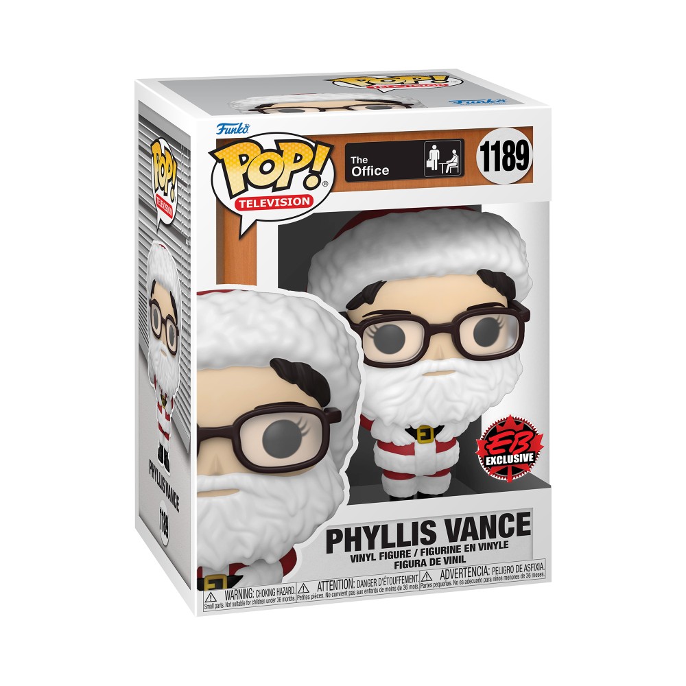 Funko Pop! Television: The Office - Phyllis Vance as Santa (Special Edition) #1189 Vinyl Figure