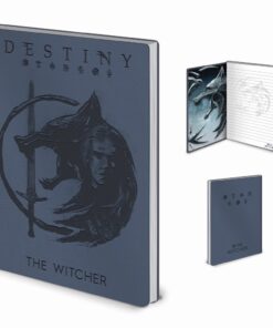 Pyramid The Witcher - The Sigils And The Wolf Flexi Cover Notebook (SR73543)