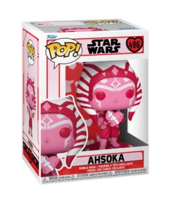 Funko Pop! Star Wars: Valentines S2 - Ahsoka #496 Bobble-Head Vinyl Figure