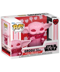 Funko Pop! Star Wars: Valentines S2 - Grogu with Cookies #493 Bobble-Head Vinyl Figure