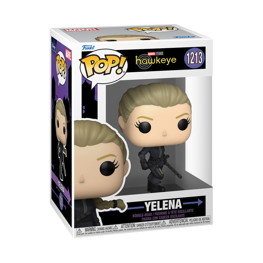 Funko Pop! Marvel: Hawkeye - Yelena* #1213 Bobble-Head Vinyl Figure
