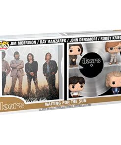 Funko Pop! Albums Deluxe: The Doors - Jim Morrison / Ray Manzarek / John Densmore / Robby Krieger (Waiting for the Sun) (Special Edition) #20 Vinyl Figures
