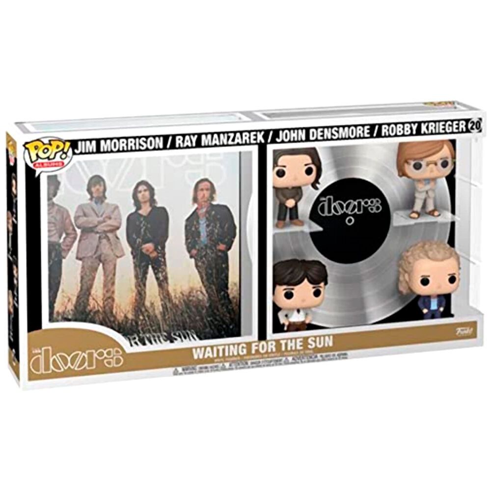 Funko Pop! Albums Deluxe: The Doors - Jim Morrison / Ray Manzarek / John Densmore / Robby Krieger (Waiting for the Sun) (Special Edition) #20 Vinyl Figures