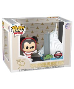 Funko Pop! Town: Walt Disney World 50 - Space Mountain and Mickey Mouse (Amazon Exclusive) #28 Vinyl Figures