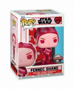 Funko Pop! Star Wars: Valentines S2 - Fennec Shand (Special Edition) #499 Bobble-Head Vinyl Figure
