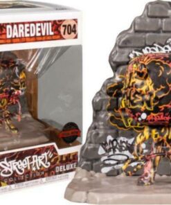 Funko Pop! Deluxe: Marvel - Daredevil (Street Art Collection) (Special Edition) #704 Bobble-Head Vinyl Figure