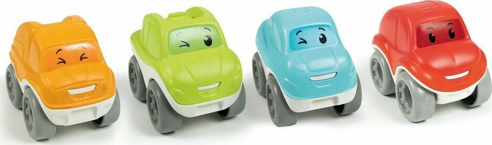 Baby Clementoni: Fun Eco Tumble Cars Run Roll (Random) (1000-17429)