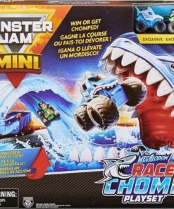 Spin Master Monster Jam Mini: Megalodon Race  Chomp Playset 1:80 (6060718)