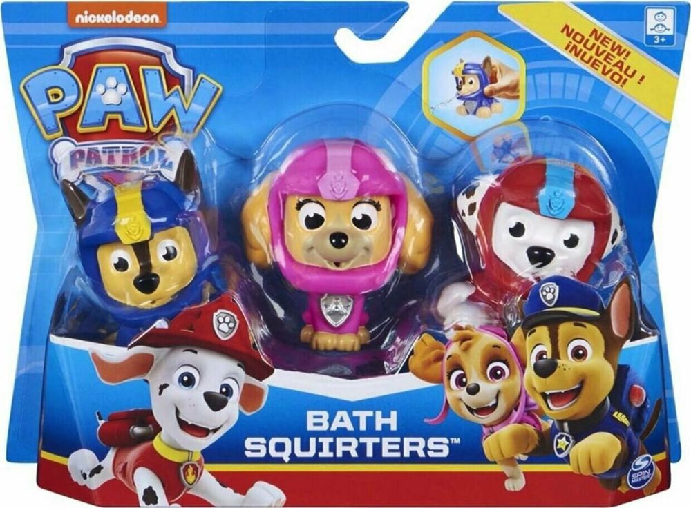 Spin Master Paw Patrol: Bath Squirters 3Pack (6058528)