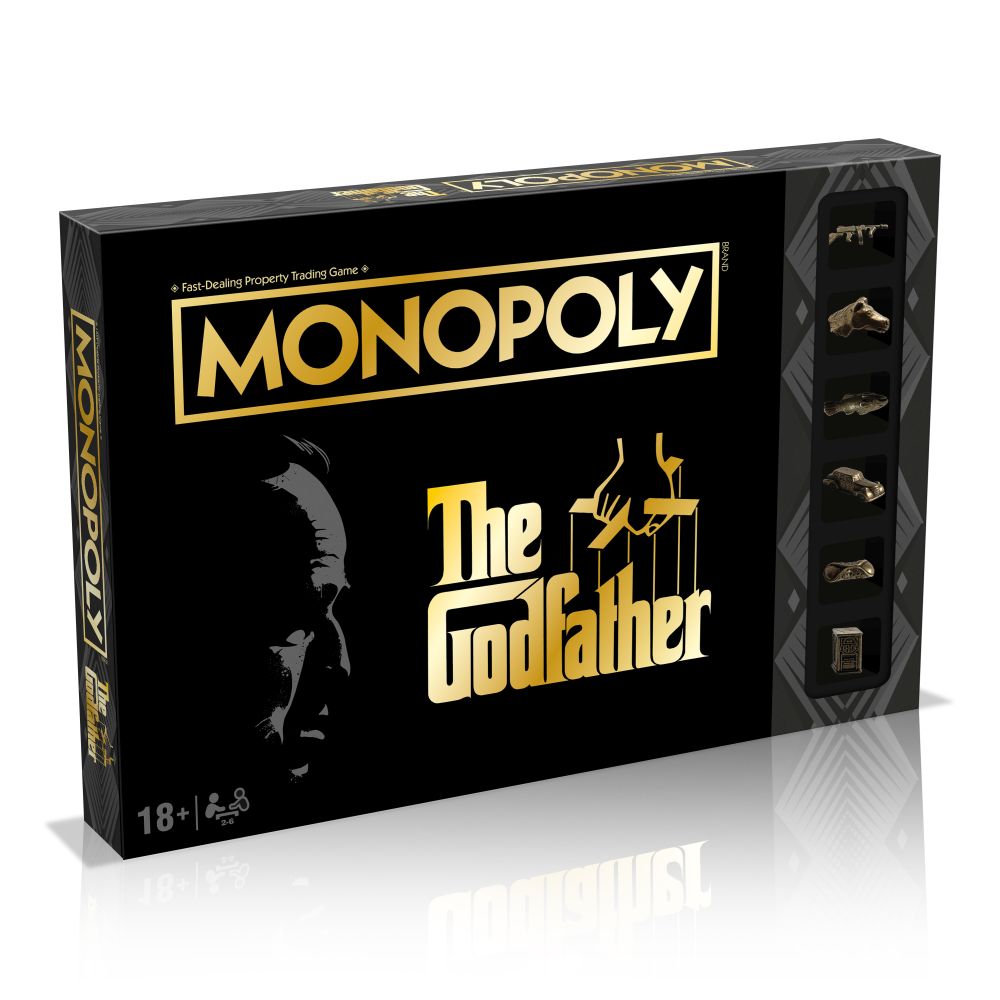 Winning Moves: Monopoly - The Godfather Board Game (WM00575-EN1)
