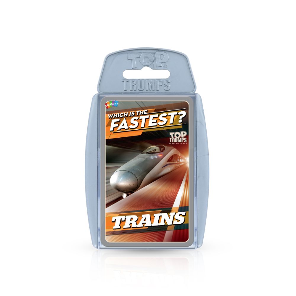 Winning Moves: Top Trumps - Trains Card Game (WM01611-EN1)