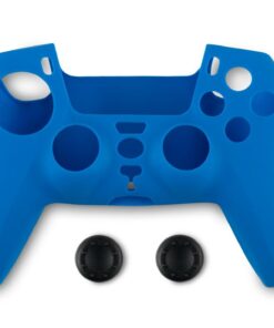 Spartan Gear - Controller Silicon Skin Cover and Thumb Grips (compatible with playstation 5) (colour: Blue)