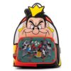 Loungefly Disney Villains Scene Series Queen Of Hearts Mini Backpack (WDBK2068)