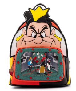 Loungefly Disney Villains Scene Series Queen Of Hearts Mini Backpack (WDBK2068)